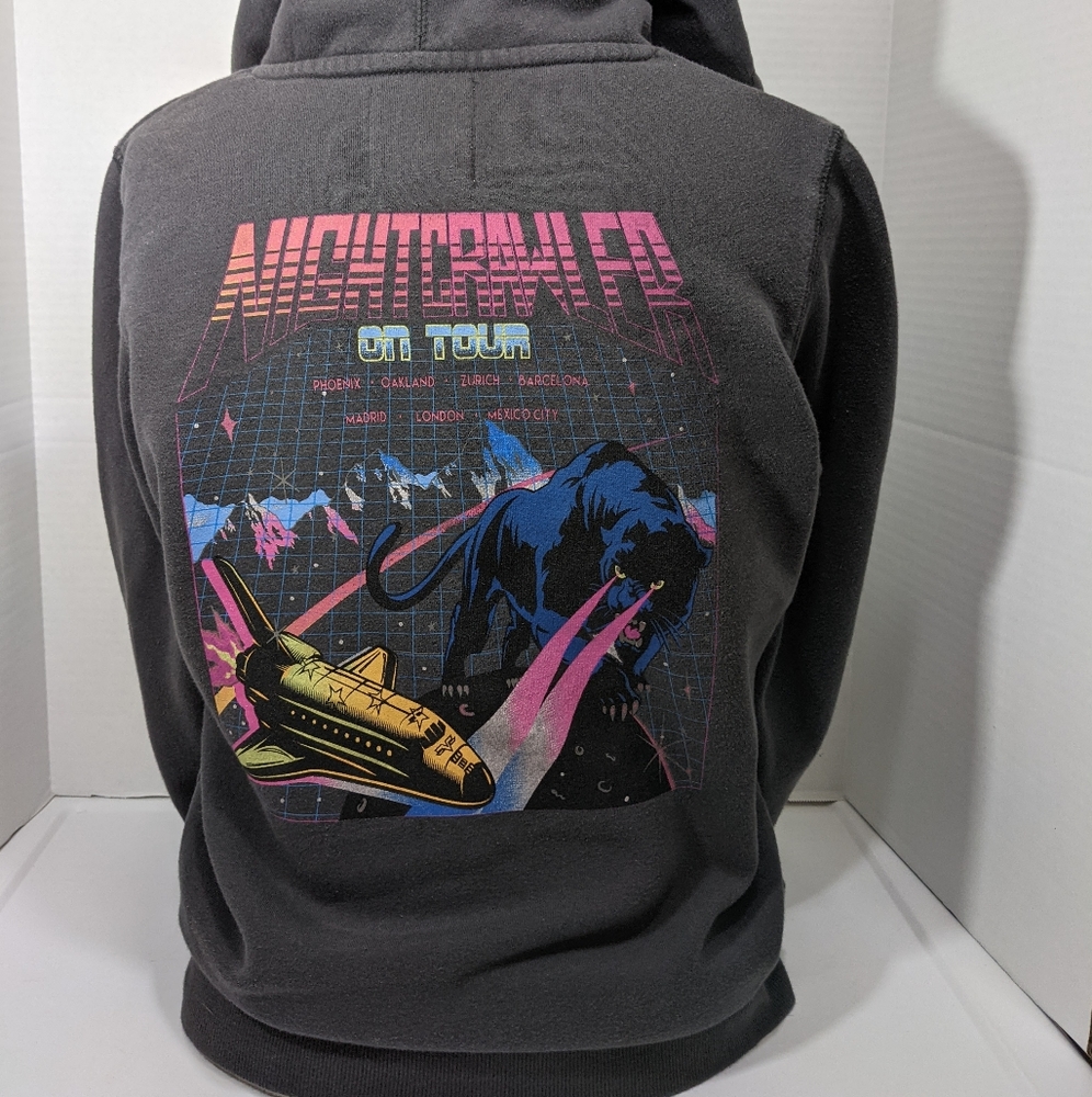 Vintage C.0.9.1 Nightcrawler On Tour Hooded Pullover